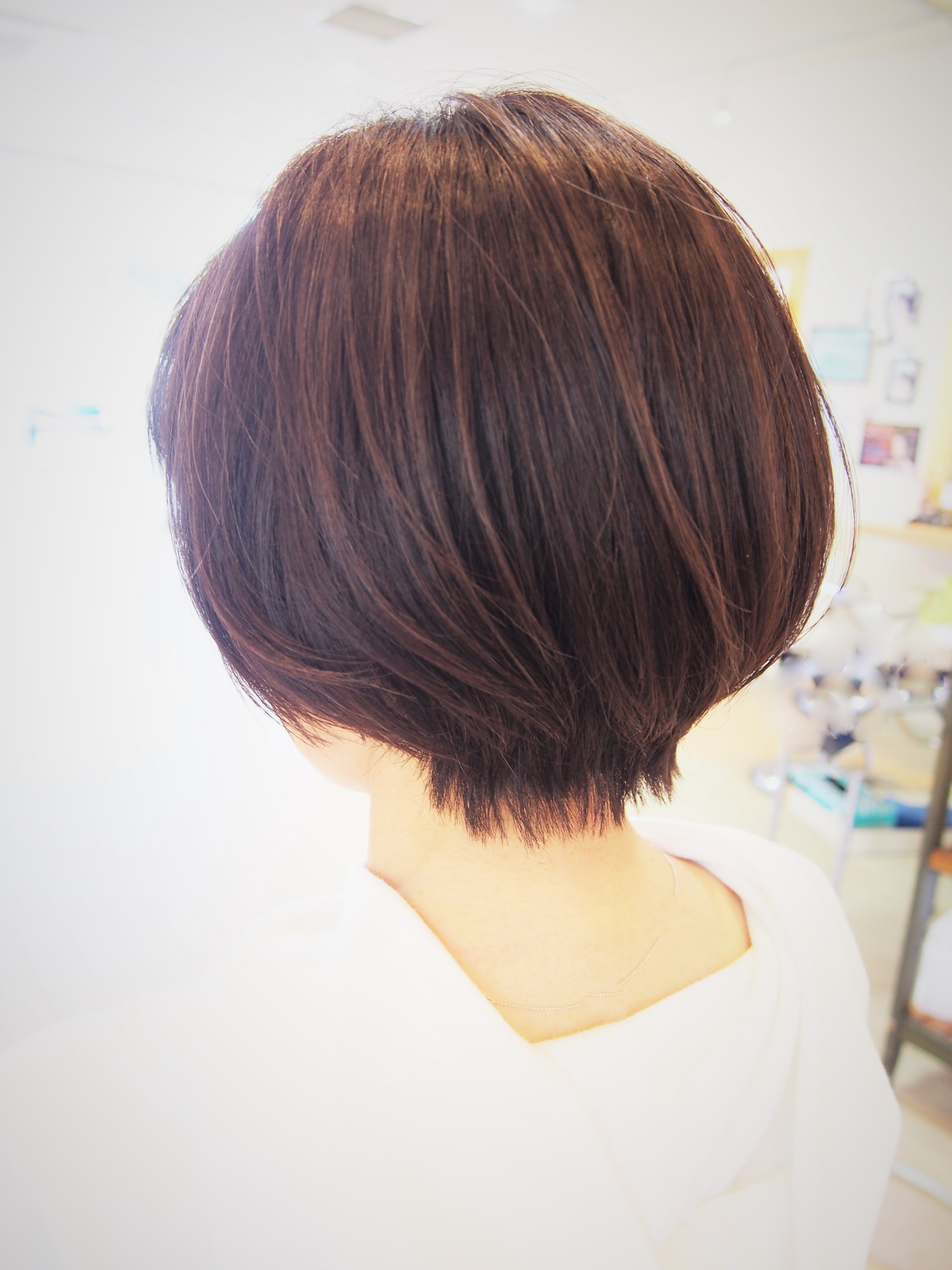 大人ショートボブ