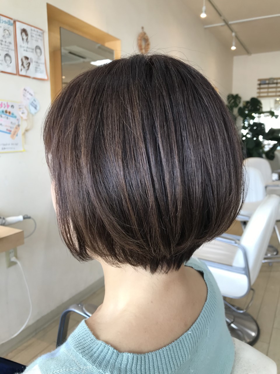 大人かわいいショートボブ